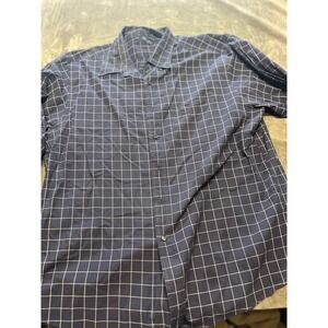 Brooks Brothers Mens XL Blue Plaid Button Down‎ Long Sleeve Dress Shirt